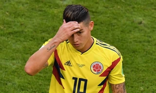 James Rodriguez dính chấn thương trước Senegal.