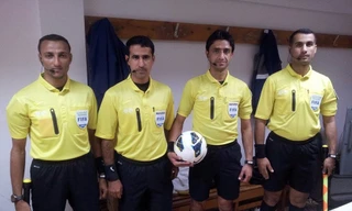 Tổ trọng tài người Iraq.