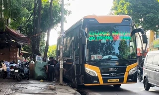 Cận cảnh tụ điểm xe trá hình, bến cóc lớn nhất Thủ đô