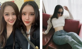 Nhan sắc thuộc hàng 'cực phẩm' của em gái Hoa hậu Mai Phương Thúy