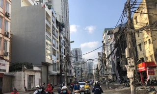 Thi công ì ạch, đường Vũ Trọng Phụng thành nỗi ám ảnh với người dân Thủ đô