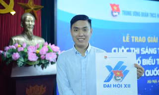 Biểu trưng Đại hội Đoàn toàn quốc: Biểu tượng của khát vọng, hướng tới một lẽ sống cao đẹp