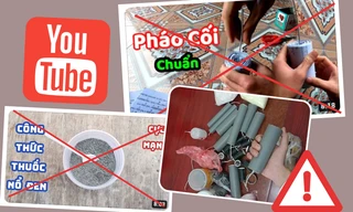 Nhan nhản clip dạy làm pháo nổ tại nhà trên YouTube: Nguyên liệu dễ mua, hậu quả khôn lường