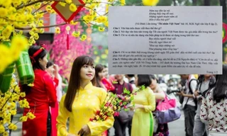 Gen Z sôi nổi tranh luận về đề thi Ngữ văn “Còn ăn Tết Ta, đất nước còn nghèo nữa”