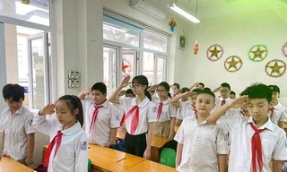 Đội viên khắc ghi truyền thống uống nước, nhớ nguồn qua "phong trào Trần Quốc Toản"