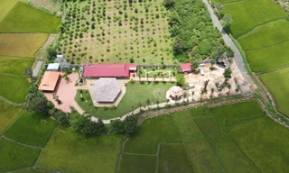 Căn biệt phủ trái phép trên đất nông nghiệp ở xã Chư Á