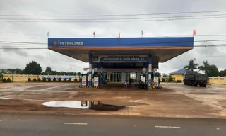 Trạm xăng dầu nằm trên khu đất 3.000m2 tại huyện Chư Pưh