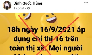 Chủ tịch phường ở Đắk Lắk đăng tin sai sự thật trên mạng xã hội 