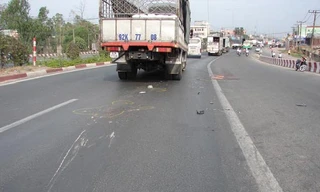 Nổ lốp xe nghi cán đinh, một người chết