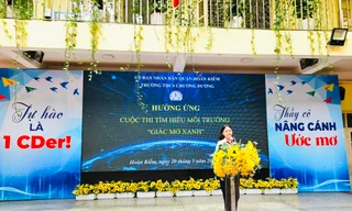 Học sinh Thủ đô tiết kiệm năng lượng, bảo vệ môi trường