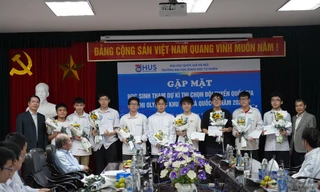 Trường THPT chuyên Khoa học Tự nhiên 'góp' trên 30% quân số đội tuyển thi Olympic quốc tế 2023