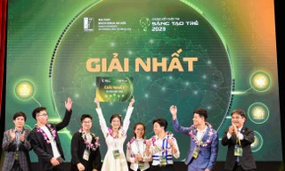 Hé lộ về thiết bị giành giải nhất cuộc thi sáng tạo trẻ 2023