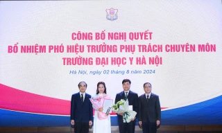 Trường Đại học Y Hà Nội bổ nhiệm 2 Phó Hiệu trưởng