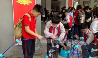 Học sinh được 'chạm' vào Toán học trong thực tế