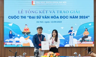 Đại sứ văn hóa đọc của ĐH Bách khoa Hà Nội: 'Cá ao' bơi ra biển lớn, có làm thì mới có sai