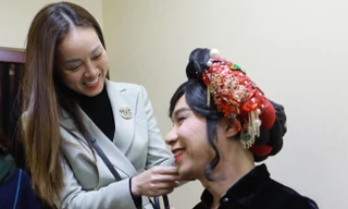 Công Lý trước giờ ghi hình Táo Quân