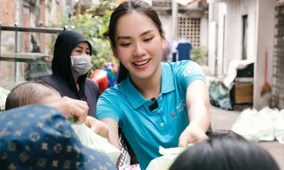 Hoa hậu, Á hậu tích cực đi từ thiện dịp giáp Tết
