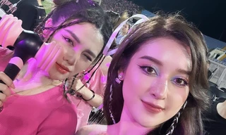 Huyền My, Ngọc Hân đi xem show BlackPink ngày thứ hai