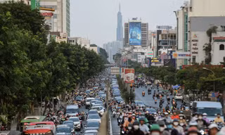 'Ma trận' kẹt xe ở cửa ngõ Tây Bắc TPHCM