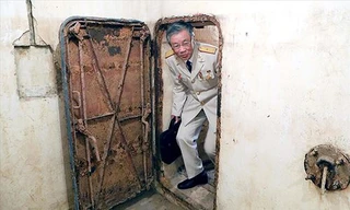 Một góc hầm đang chờ khôi phục. Ảnh: Nguyên Khánh