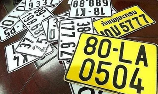 Từ 1/8, xe kinh doanh phải đổi biển trắng sang vàng theo quy định tại Thông tư 58 – Bộ Công an