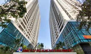 Chung cư 90 Nguyễn Tuân (Thanh Xuân, Hà Nội) nằm trong danh sách các chung cư bị thanh tra về phí bảo trì. Ảnh: PV