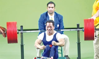 VĐV khuyết tật thiếu sân chơi để cọ xát trong năm 2020 ảnh :CTV 