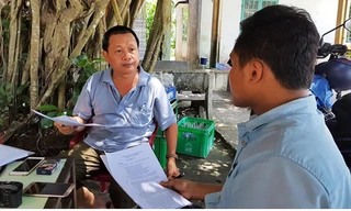 Ông Lê Quang Hiền bức xúc khi Cty thủy điện yêu cầu ông ký vào hợp đồng chuyển nhượng đất khi nhận tiền bồi thường