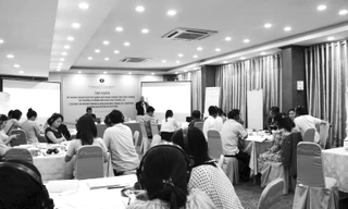 Toàn cảnh khóa tập huấn nâng cao kỹ năng giám sát đánh giá các hoạt động truyền thông 