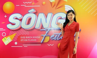 Á hậu Phương Nga lan tỏa xu hướng tiêu dùng thẻ văn minh tại “Ngày thẻ Việt Nam 2020-Sóng Festival”. Ảnh: MẠNH THẮNG 