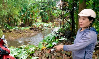 Nước thải từ bãi rác Khánh Sơn rò rỉ gây ô nhiễm