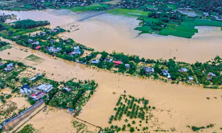 Nơi bị ngập lụt sâu ở Đà Nẵng