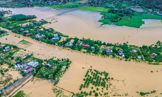 Nơi bị ngập lụt sâu ở Đà Nẵng