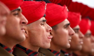 Binh sĩ Ấn Độ trong hàng quân. Nguy cơ lộ lọt thông tin bí mật không chỉ riêng quân đội Ấn Độ trong trường hợp vừa qua, mà còn hiển hiện ở mọi quân đội trên thế giới