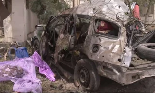 Nổ bom liều chết, nhiều quan chức chính quyền thương vong