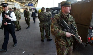 Binh sĩ Anh đã sẵn sàng bảo vệ an ninh trước mọi tình huống có thể xảy ra