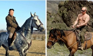 Cuộc gặp giữa hai nhà lãnh đạo Nga (phải) và Triều Tiên dự kiến sẽ có nhiều vấn đề được trao đổi, thảo luận