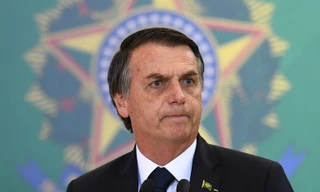 Đương kim Tổng thống Brazil Jair Bolsonaro (Ảnh: AFP)
