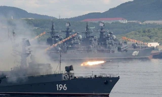 Ảnh: Tàu chiến của Nga