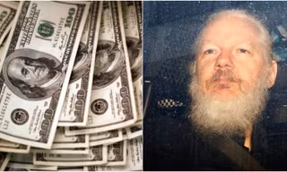 Số phận của Julian Assange (phải) bị Ecuador đem ra trao đổi lấy những khoản tiền USD từ IMF