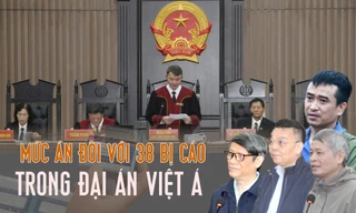 Chi tiết mức án đối với 38 bị cáo trong đại án Việt Á