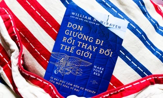 Ảnh chụp sách "Dọn giường đi rồi thay đổi thế giới"