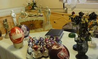 Tác phẩm điêu khắc bằng… bã kẹo cao su