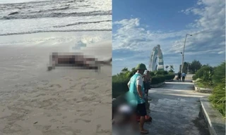 Hai người lớn tuổi tử vong nghi đột quỵ ở bờ biển Hà Tĩnh 