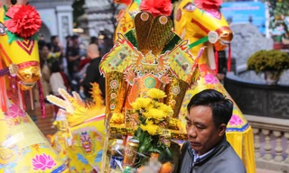 Ngày đầu năm về ngôi đền nộp hơn 25 tỷ đồng tiền công đức 