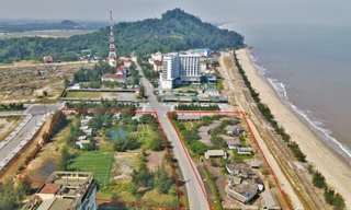 Tận thấy dự án trăm tỷ ở biển Thiên Cầm bị đề xuất xóa sổ