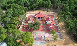 Khánh thành đền thờ liệt sỹ tại hồ Kẻ Gỗ