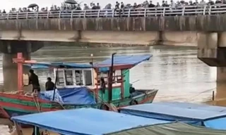 Nam sinh lớp 8 rơi xuống sông mất tích