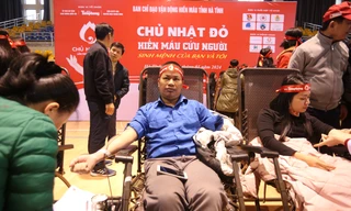 Bí thư Chi đoàn 42 lần hiến máu: Mong luôn có sức khỏe tốt để hiến máu cứu người