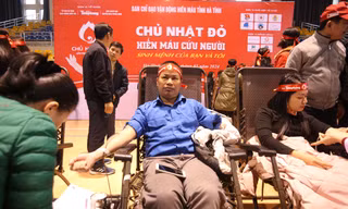 Bí thư Chi đoàn 42 lần hiến máu: Mong luôn có sức khỏe tốt để hiến máu cứu người